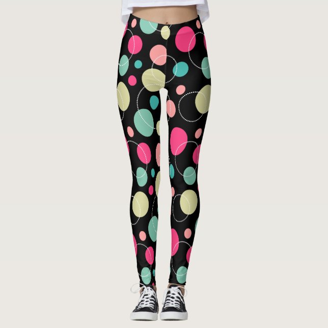 Leggings Puntos y círculos 150816 (Anverso)