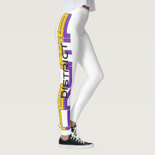 LEGGINGS PURPLE/GOLD-LEGGINS