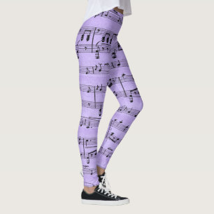 Leggings Purple Sheet Music