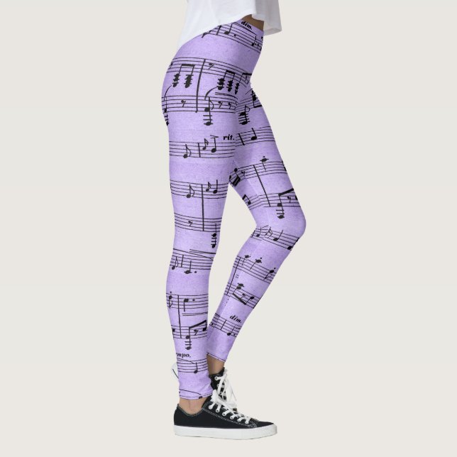 Leggings Purple Sheet Music (Derecha)