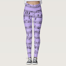 Leggings Purple Sheet Music