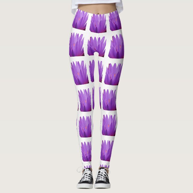 Leggings Purple Tulip (Anverso)