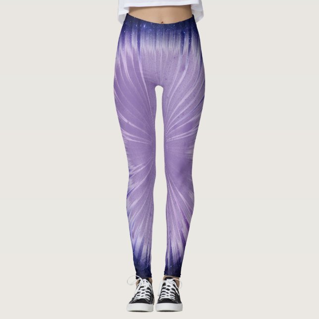 Leggings Purple Universe (Anverso)