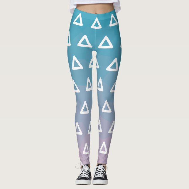 Leggings Púrpura Azul (Anverso)