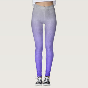 Leggings Púrpura azul Gris rústico oscuro