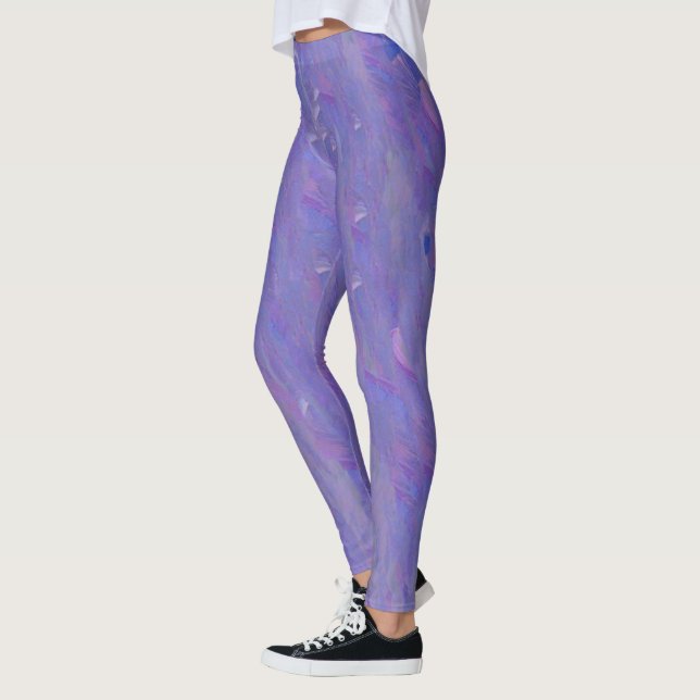 Leggings Púrpura de moda (Izquierda)