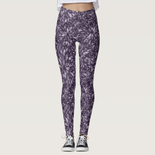 Leggings Púrpura hirviendo las piernas de las mujeres de Da