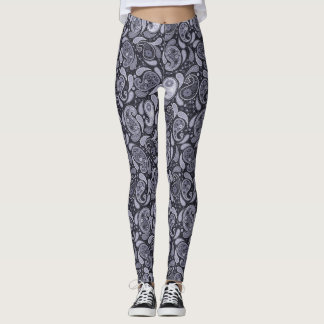 Leggings Púrpura Paisley