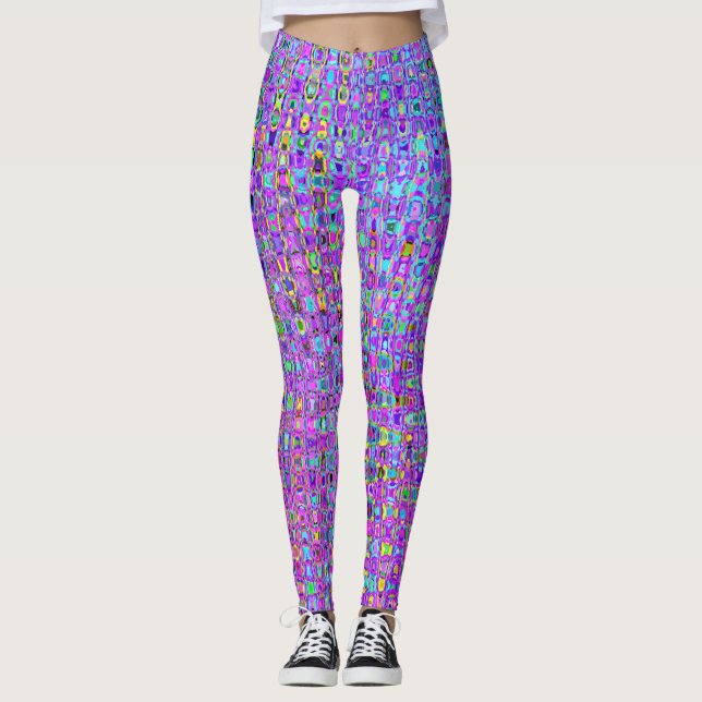 Leggings Púrpura Peacock (Anverso)