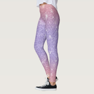 Leggings Púrpura Purpurinoso y rosa