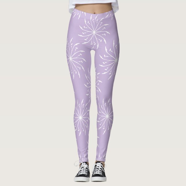 Leggings Púrpura Rueda (Anverso)