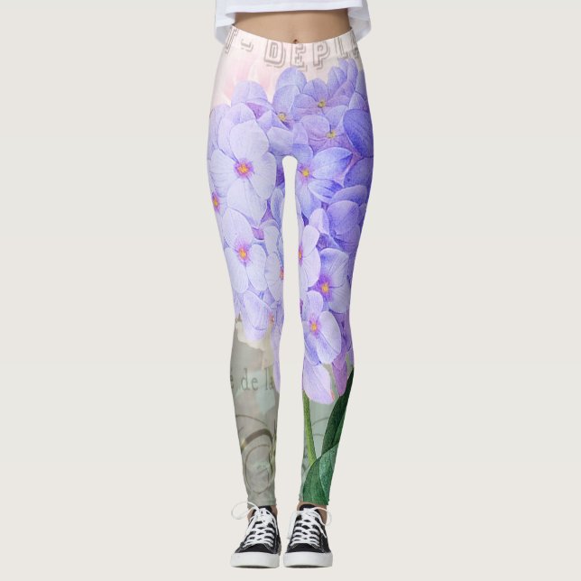 Leggings Púrpura tarjeta Hyddreanga (Anverso)