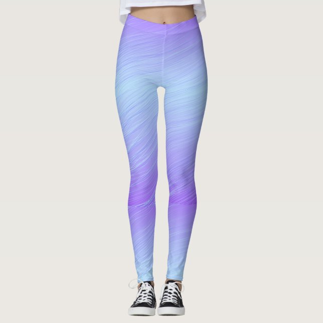 Leggings Púrpura y violeta (Anverso)