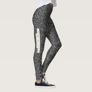 Leggings Purpurina2_ Cambiar el rostro de la depresión