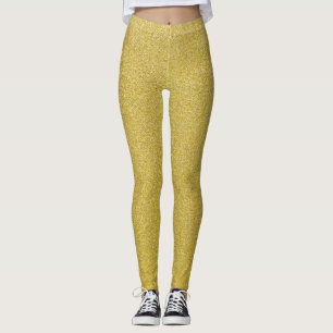 Leggings Purpurina de oro, Sparkle, fondo Purpurina