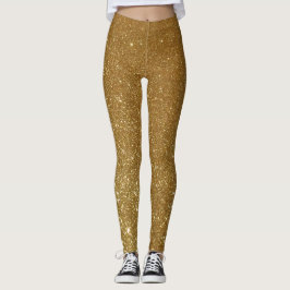 Leggings Purpurina dorado original