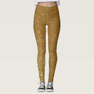 Leggings Purpurina dorado original