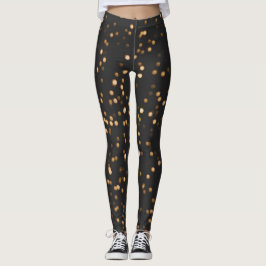 Leggings Purpurina Dorado Sparkles