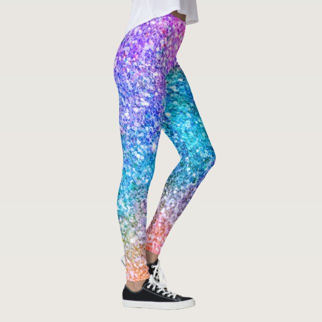 Leggings Purpurina elegante y colorido (Derecha)