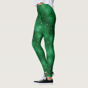 Leggings Purpurina Green Sparkle
