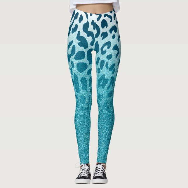 Leggings Purpurina Leopard (Anverso)