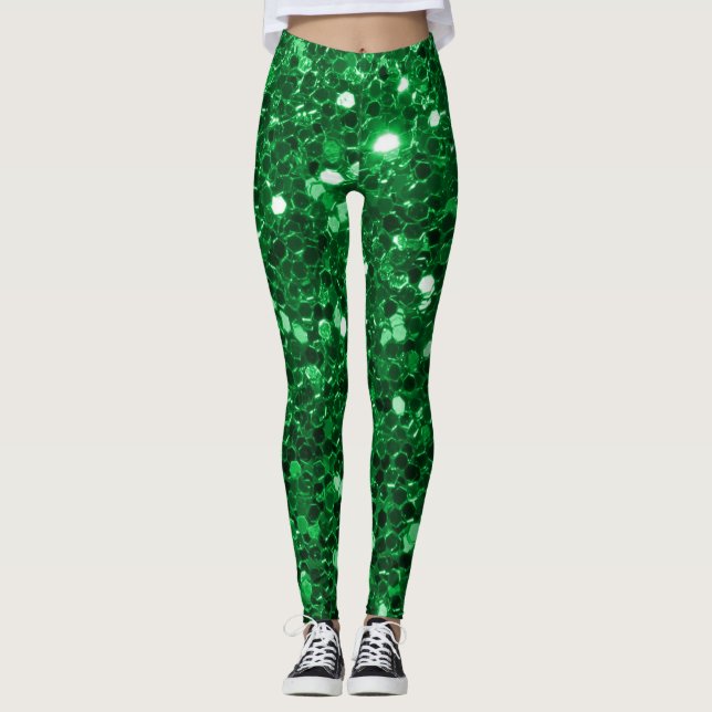 Leggings Purpurina Mermaid de Esmeralda (Anverso)