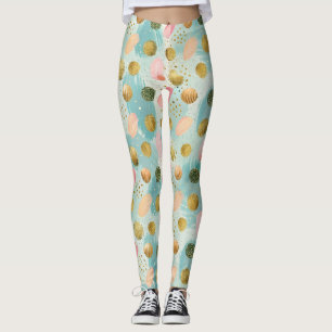 Leggings Purpurina Pastel Confetti Resumen Modelo (2)