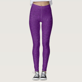 Leggings Purpurina púrpura