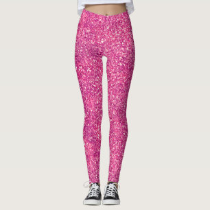 Leggings Purpurina Rosa de Moda esparce a Girly Glam