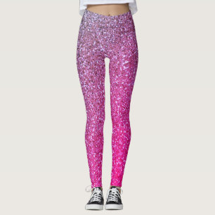 Leggings Purpurina Rosa y Púrpura Girona
