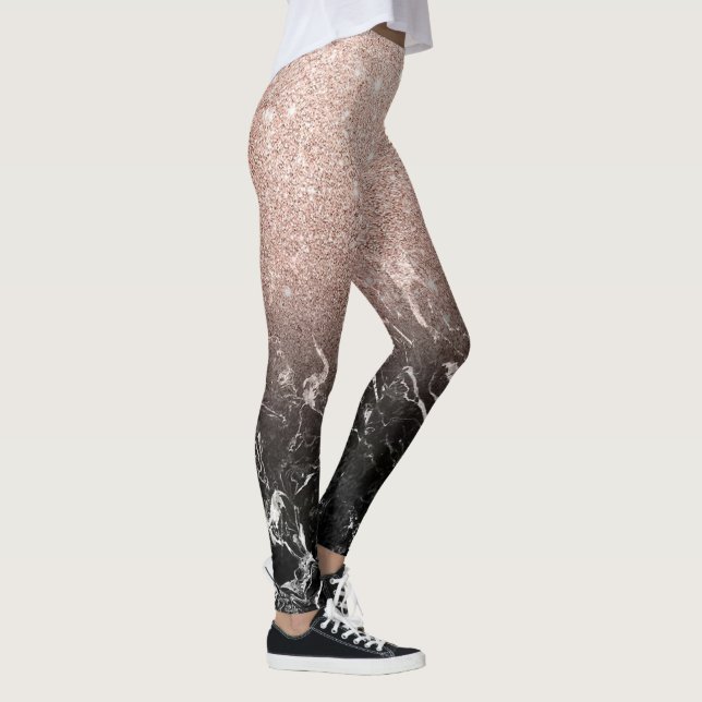 Leggings Purpurina y mármol (Derecha)