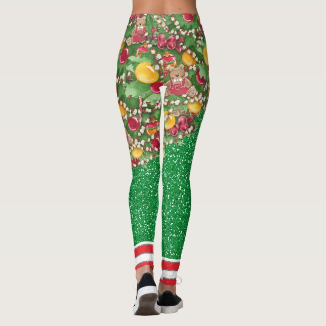 Leggings Qué Diversión Es Ser Un Árbol De Navidad (Reverso)