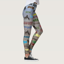 Leggings ¿Qué es un caballo salvaje