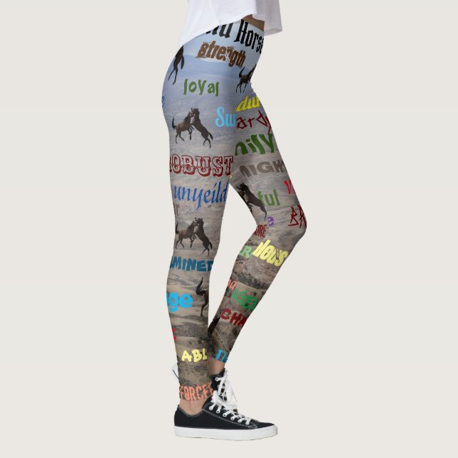 Leggings ¿Qué es un caballo salvaje (Derecha)
