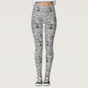 Leggings Qué hora es.wx4 L Gray BG