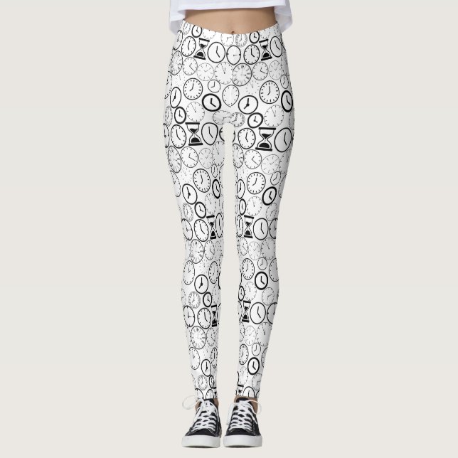 Leggings Qué hora es. wx4 No BG (Anverso)