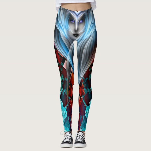 Leggings Qué Sueños Se Hacen De GeomatCLR (Anverso)