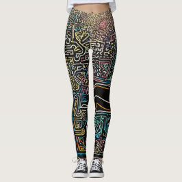 Leggings ¿Qué tal "ChromaDream Leggings: Un Kaleidoscope de