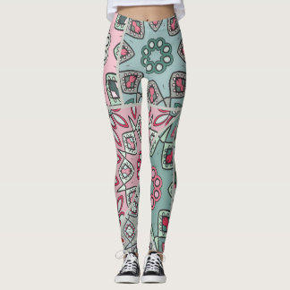 Leggings Quilt Vintage