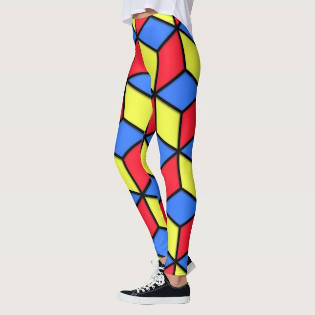Leggings R Cubo Aspecto (Izquierda)