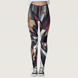 Leggings Rachas de Color en un Par de Modernas Personalizad