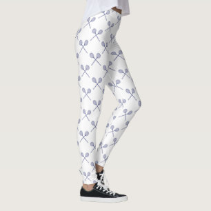Leggings Racquets cruzados azul