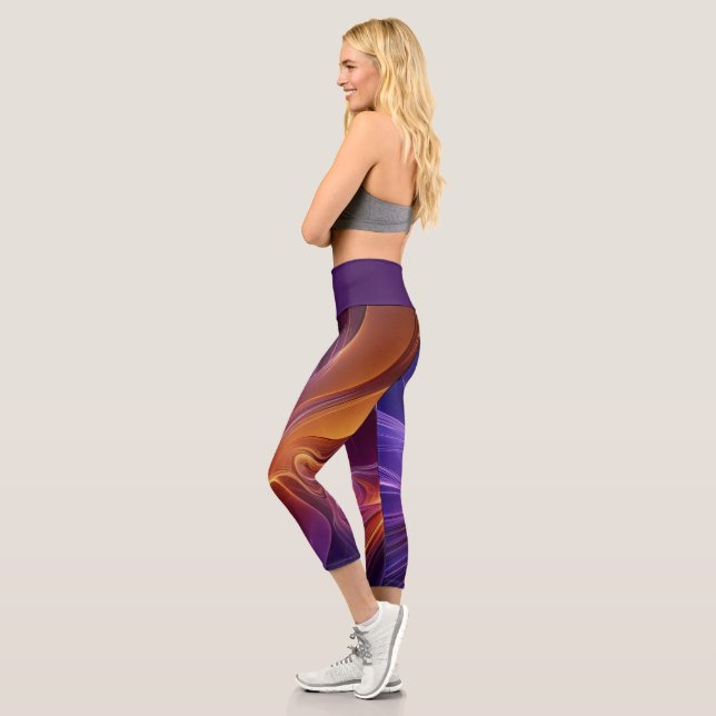 Leggings radiant purple orange (Izquierda)
