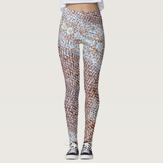 Leggings Raffia bebida - Power yoga Ir (Anverso)