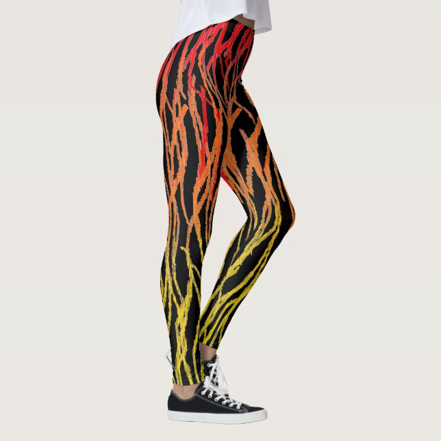 Leggings Raíces de Fuego (Derecha)