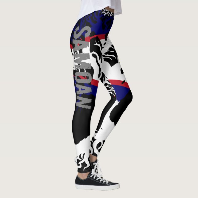 LEGGINGS RAÍCES DE SAMOAN (Derecha)