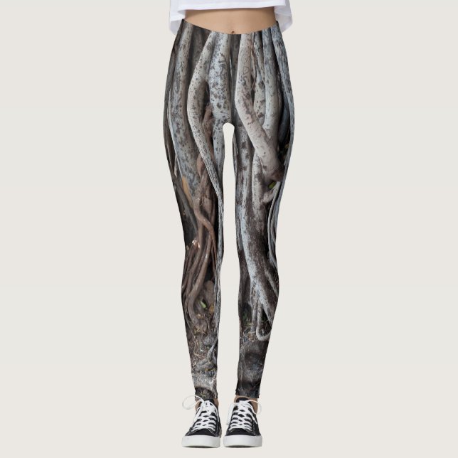 Leggings Raíces del árbol (Anverso)