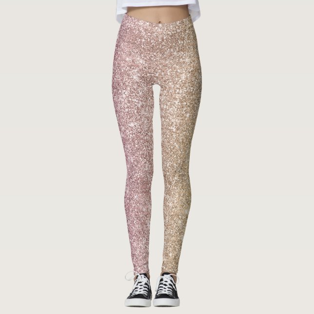 Leggings Rainbow Glitter  (Anverso)