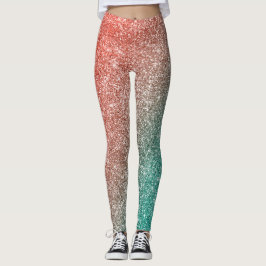 Leggings Rainbow Glitter