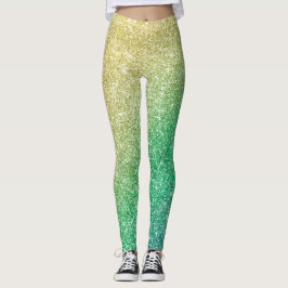 Leggings Rainbow Glitter